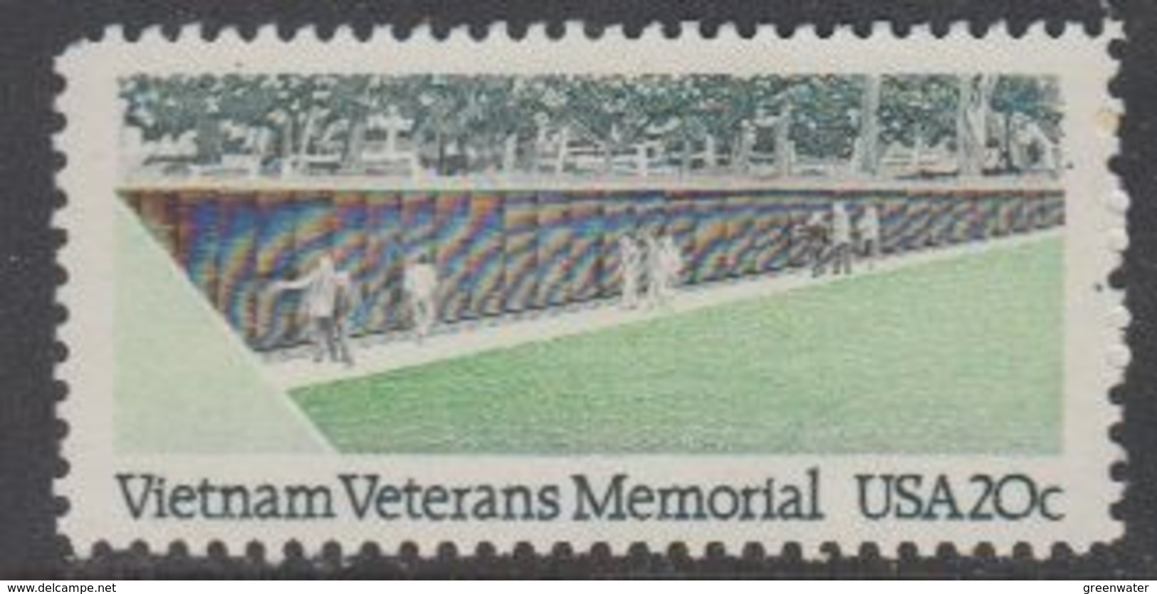 USA 1984 Vietnam Veterans Memorial 1v ** Mnh (45011G) - Ongebruikt