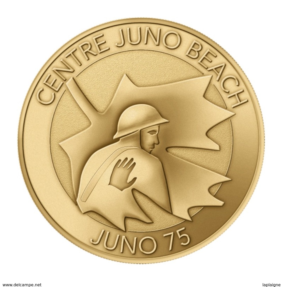 Monnaie De Paris , 2019 , Courseulles Sur Mer , Centre Juno Beach , Juno 75 - Autres & Non Classés