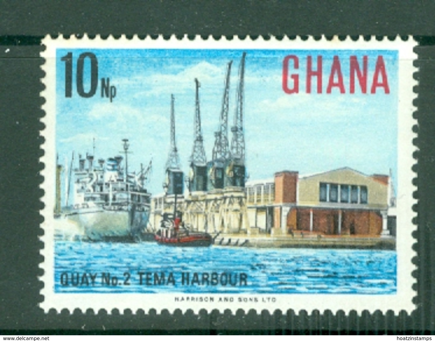 Ghana: 1967   Pictorial - New Currency   SG469   10np   MH - Ghana (1957-...)