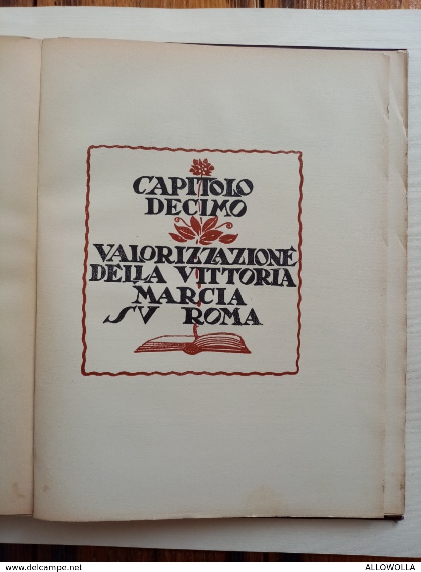 5683 "L'ITALIA E LA SUA GUERRA-ANDREA BUSETTO-1933-ARTI GRAFICHE E. PONTI-MILANO"  ORIGINALE