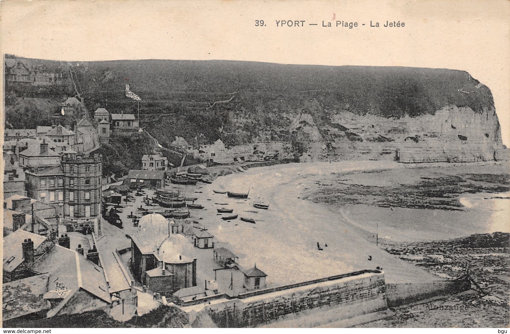 Yport (76) - La Plage - La Jetée - Yport