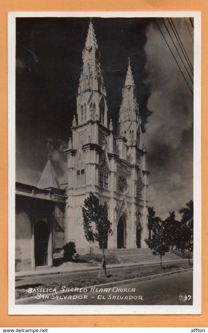 El Salvador 1930 Real Photo Postcard - El Salvador