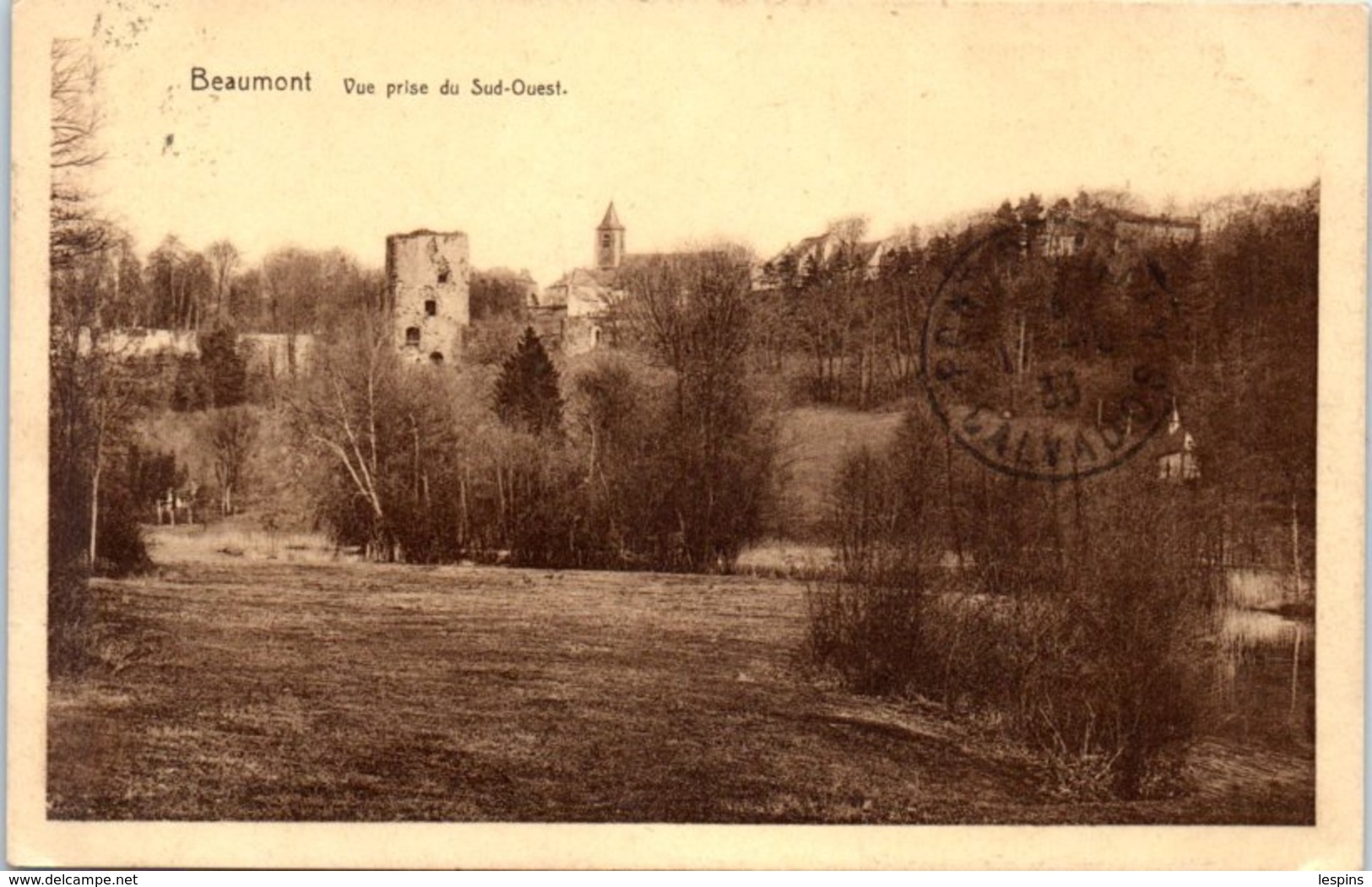 BELGIQUE --  Beaumont - Vue Prise Du Sud Ouest - Beaumont