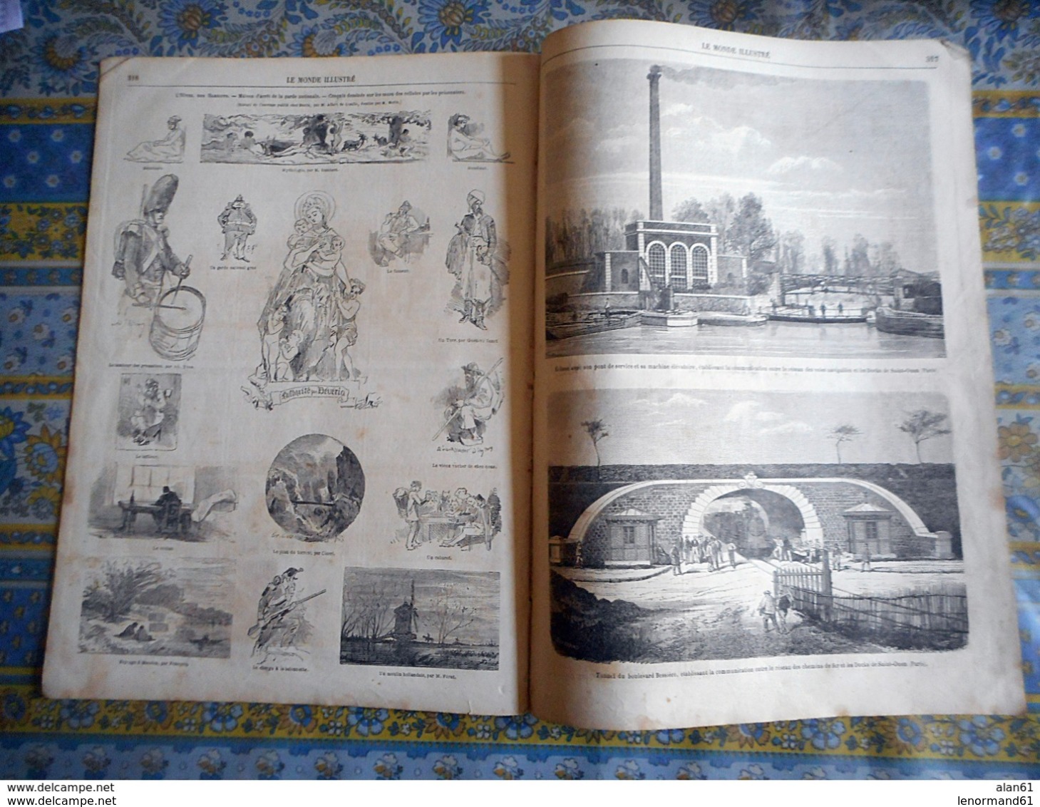 LE MONDE ILLUSTRE 12/11/1864 SAINT DOMINGUE TROUBLES GUERRE INDIENS SIOUX HOTEL HARICOTS PARIS SAINT OUEN CHOCOLAT BORDE - 1850 - 1899