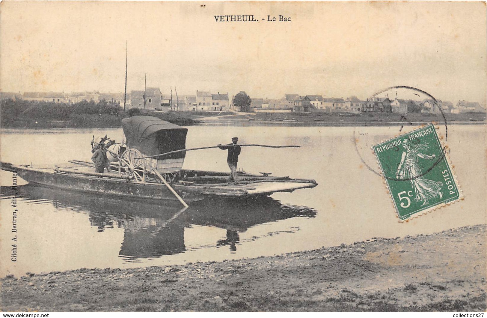 95-VETHEUIL- LE BAC - Vetheuil