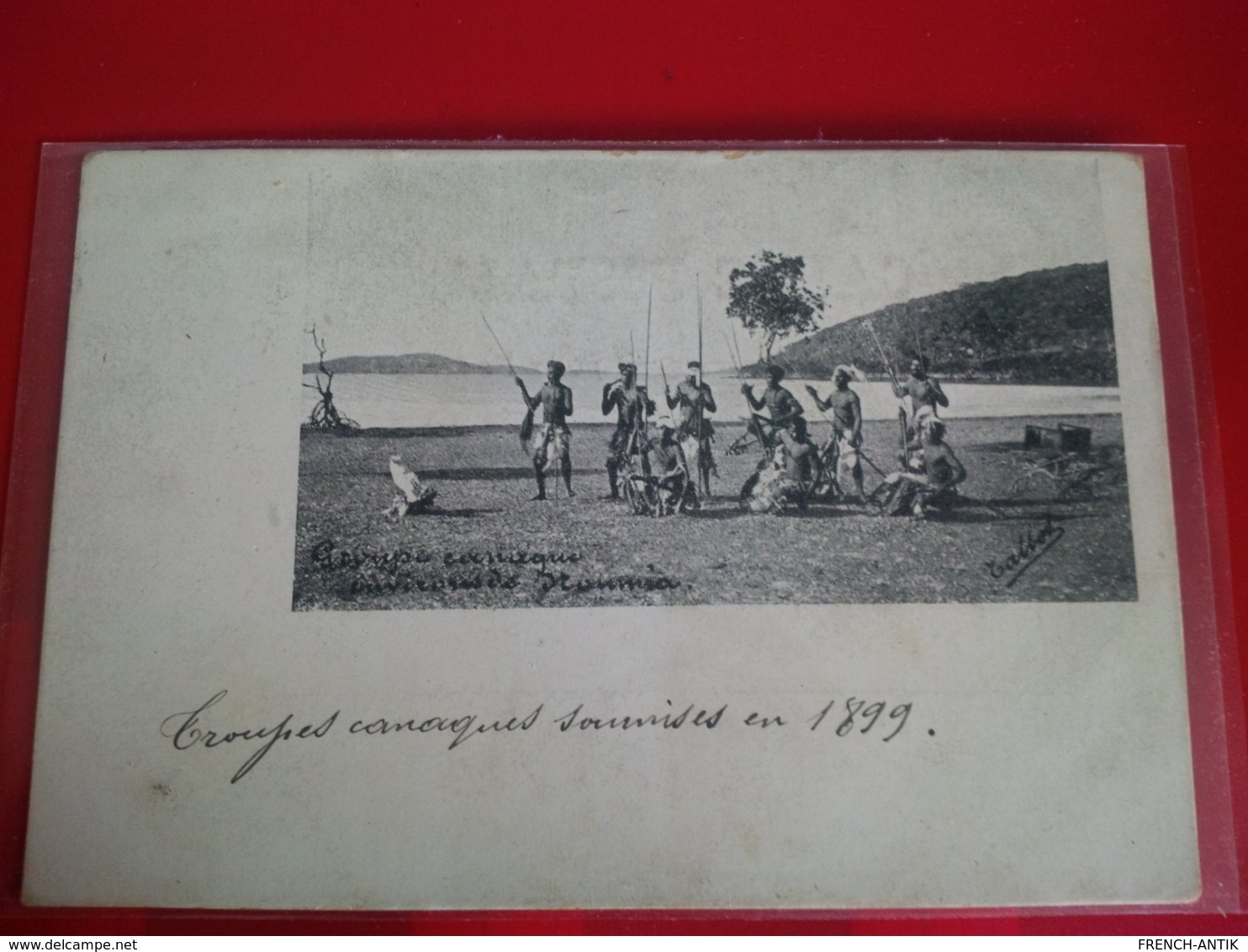 TROUPES CANAQUES 1899 - Nouvelle Calédonie