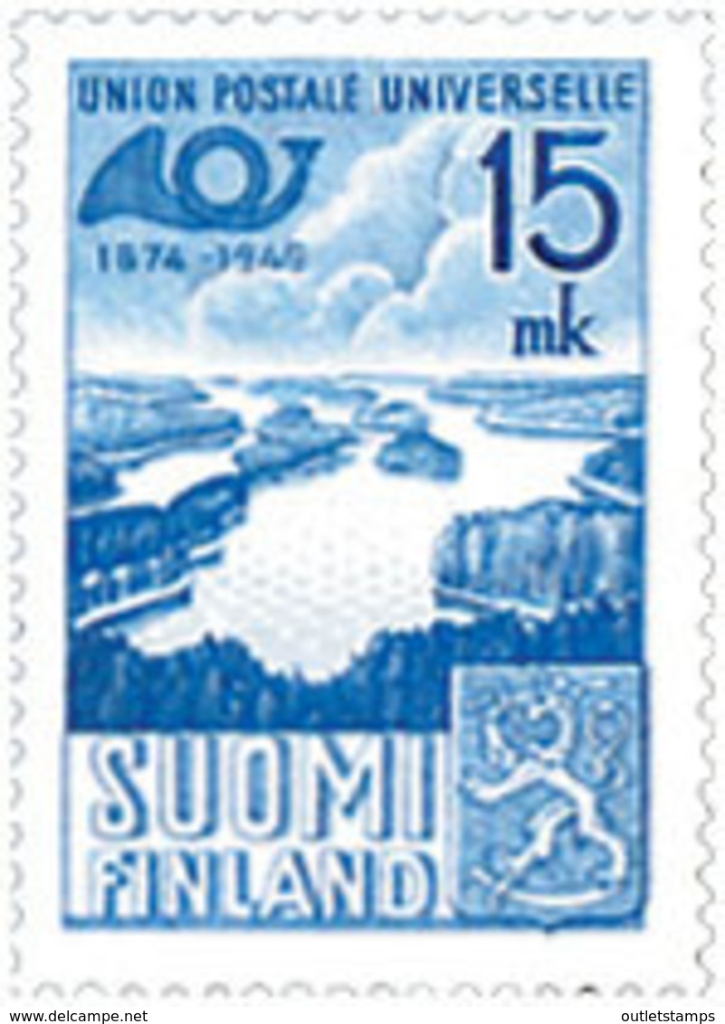 Ref. 103537 * NEW *  - FINLAND . 1949. 75th ANNIVERSARY OF UPU. 75 ANIVERSARIO DE LA UPU - Nuevos