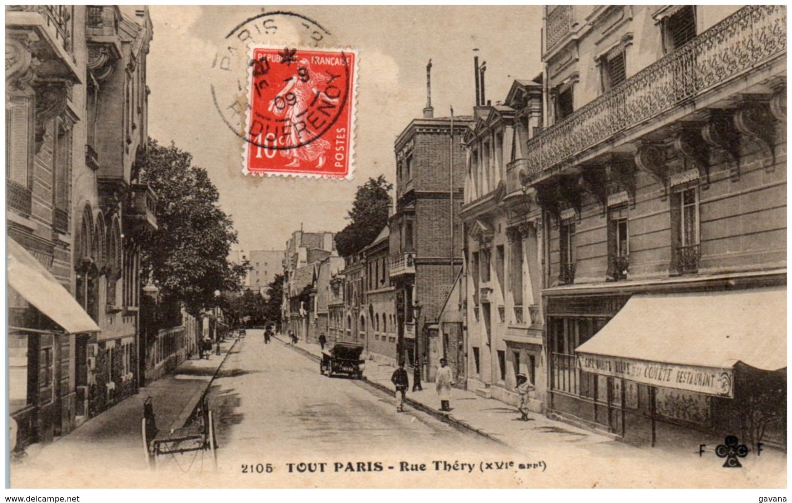 75 TOUT PARIS - Rue Théry - Arrondissement: 16