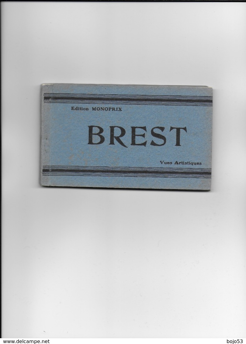 29  -  18   BREST  Carnet Complet De 20 Cartes Postales - Brest