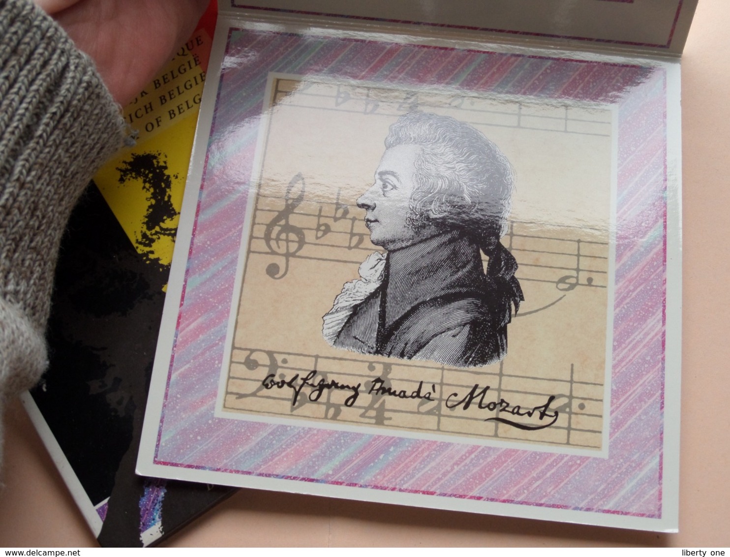 KMR > Jaarset 1991 > Wolfgang Amada MOZART ( For Grade, Please See Photo ) ! - FDC, BU, Proofs & Presentation Cases