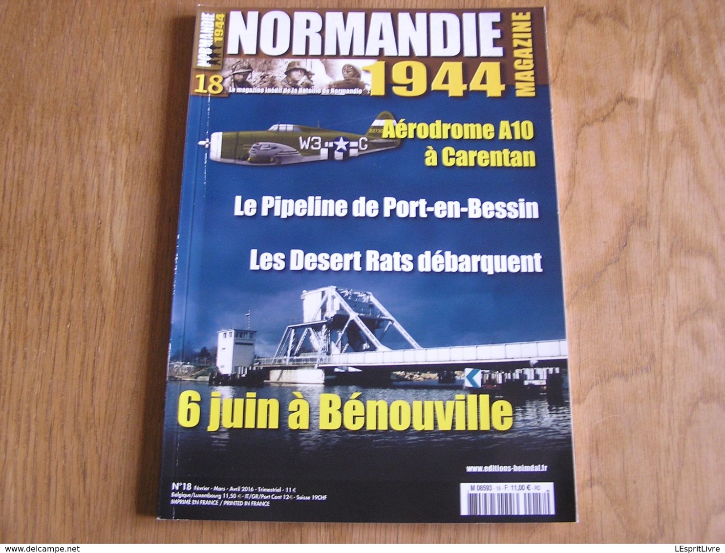 NORMANDIE 44 N° 18 Guerre 40 45 Débarquement Port En Bessin Aérodrome Carentan Bénouville Panzer Régiment 7 Th Armoured - Guerre 1939-45