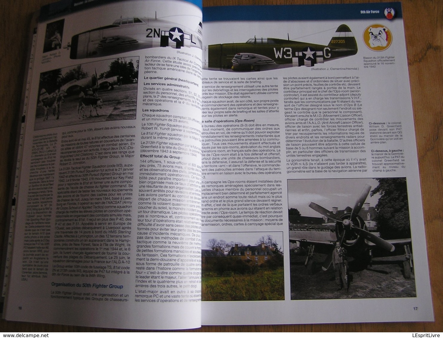 NORMANDIE 44 N° 18 Guerre 40 45 Débarquement Port en Bessin Aérodrome Carentan Bénouville Panzer Régiment 7 Th Armoured