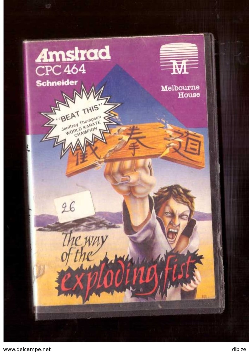 Informatique. Cassette De  Jeu Pour Ordinateurs Amstrad CPC 464 Et Scheider. The Way Of Exploding Fist. - Other & Unclassified