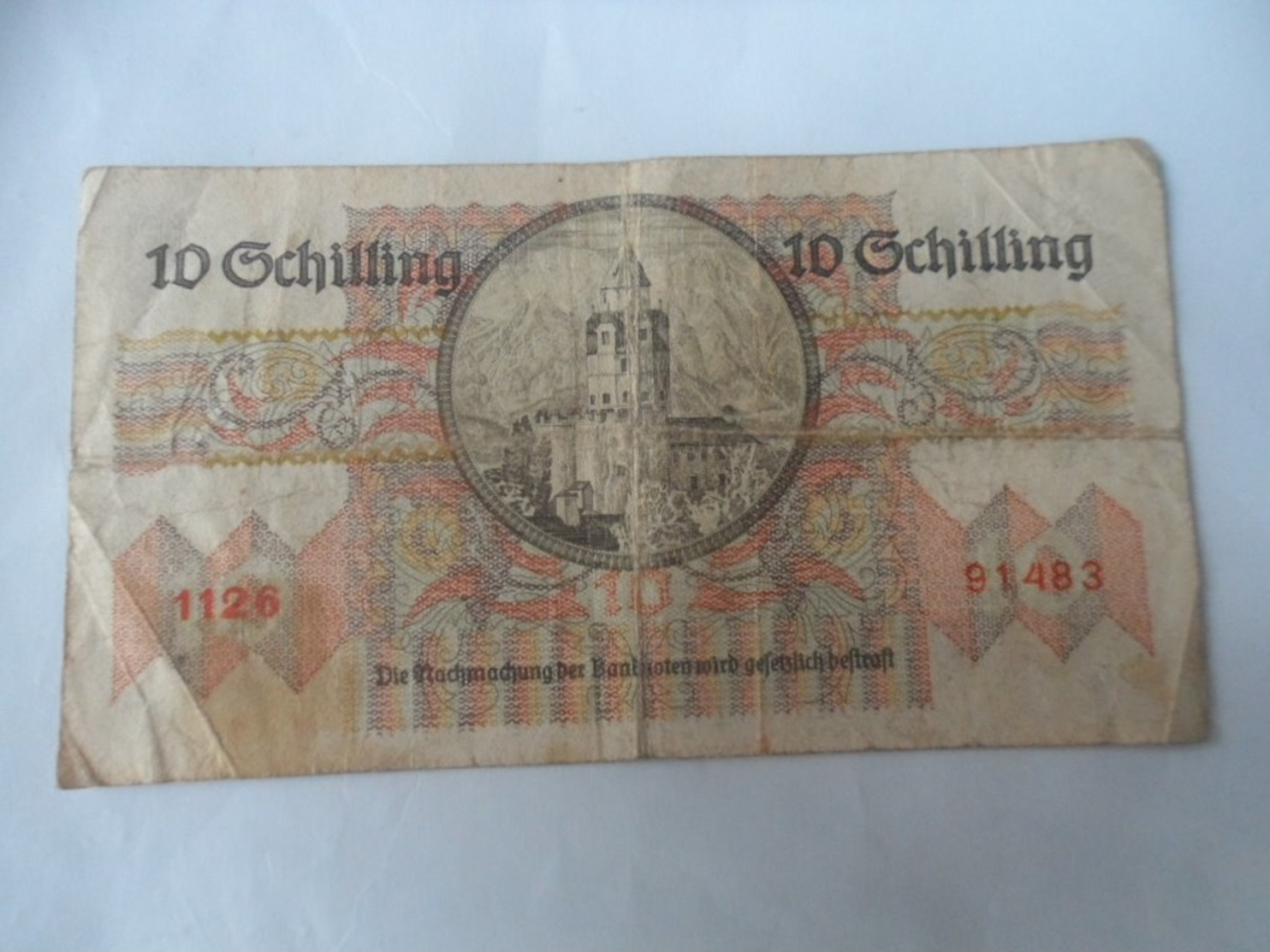 Austria 10 Schilling 1946 - Vietnam