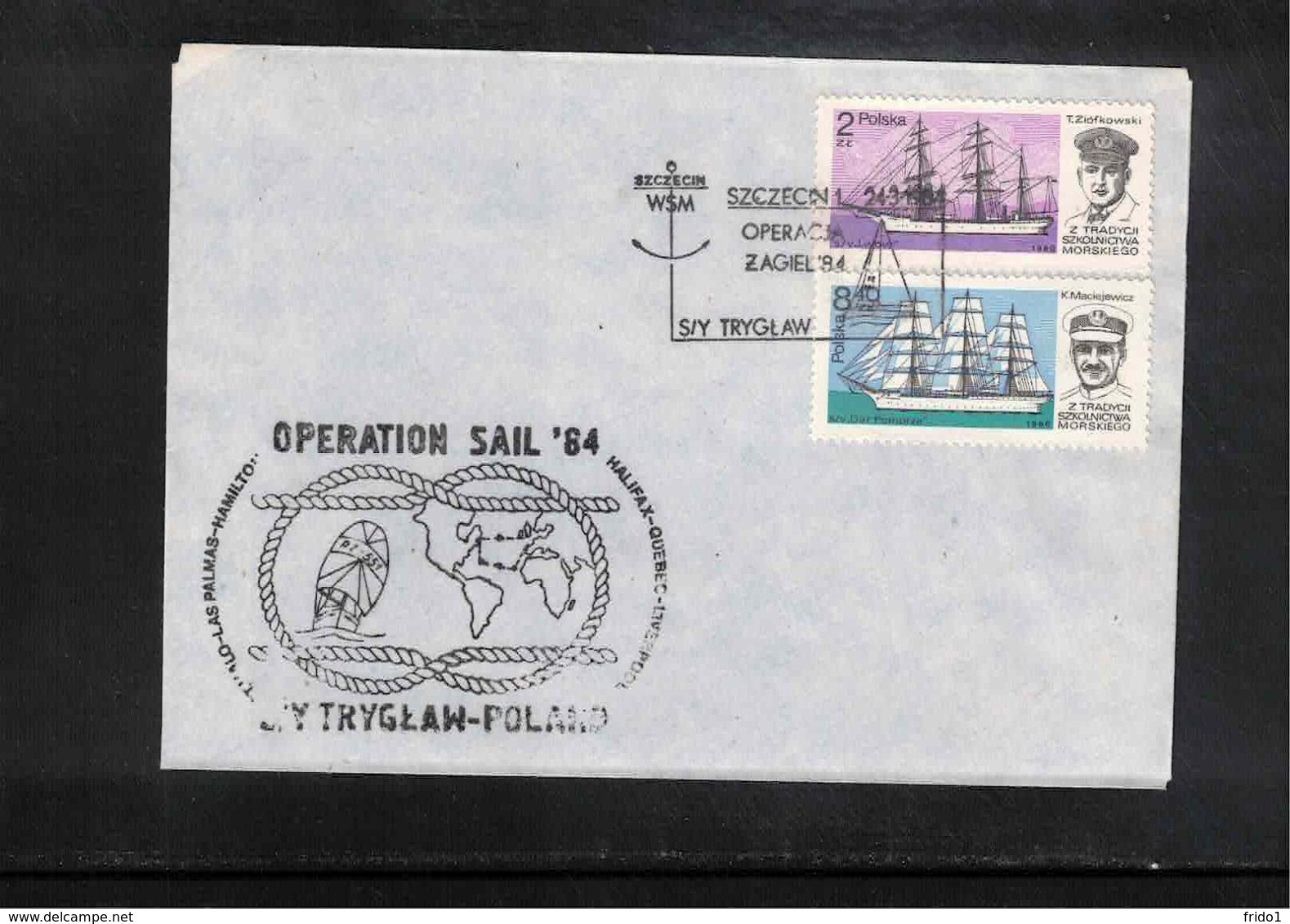 Poland / Polska 1984 Sailing Interesting Cover - Kanu