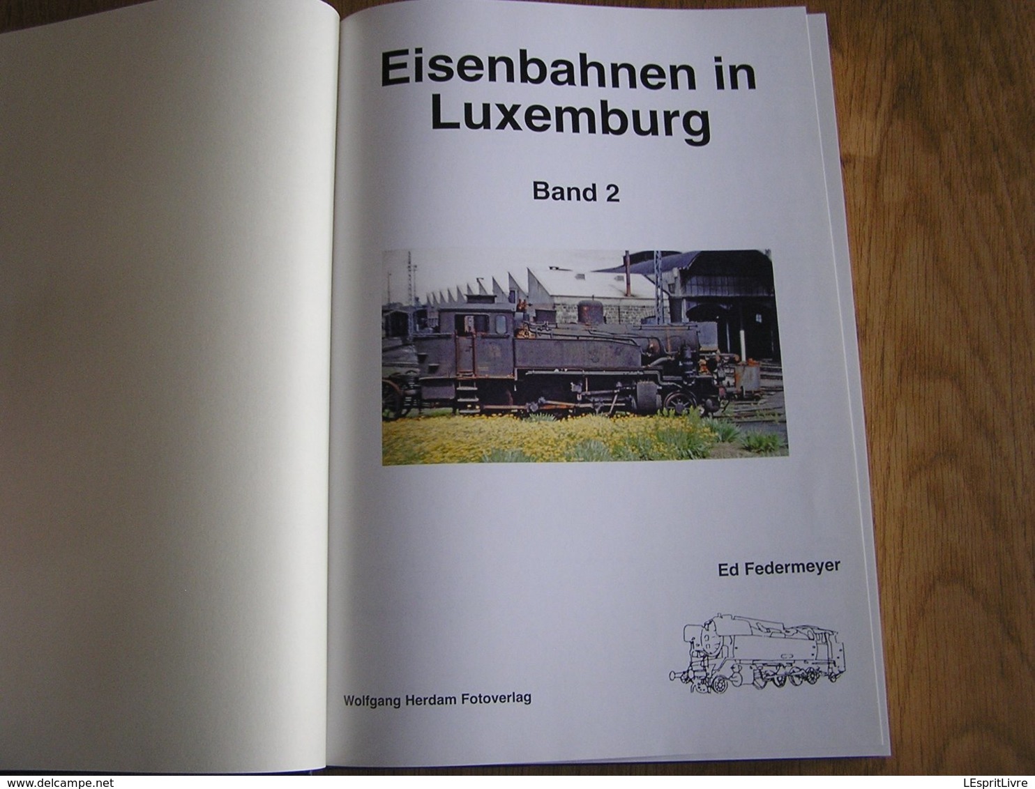 EISENBAHNEN IN LUXEMBURG Band 2 Chemins De Fer Luxembourg Locomotive Tubize Train CFL Pétange Esch Diekirch Wiltz - Andere & Zonder Classificatie