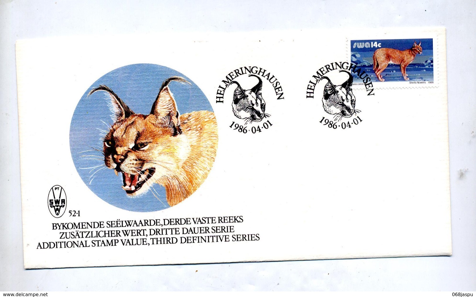 Lettre Fdc ? 1986 Felin - FDC