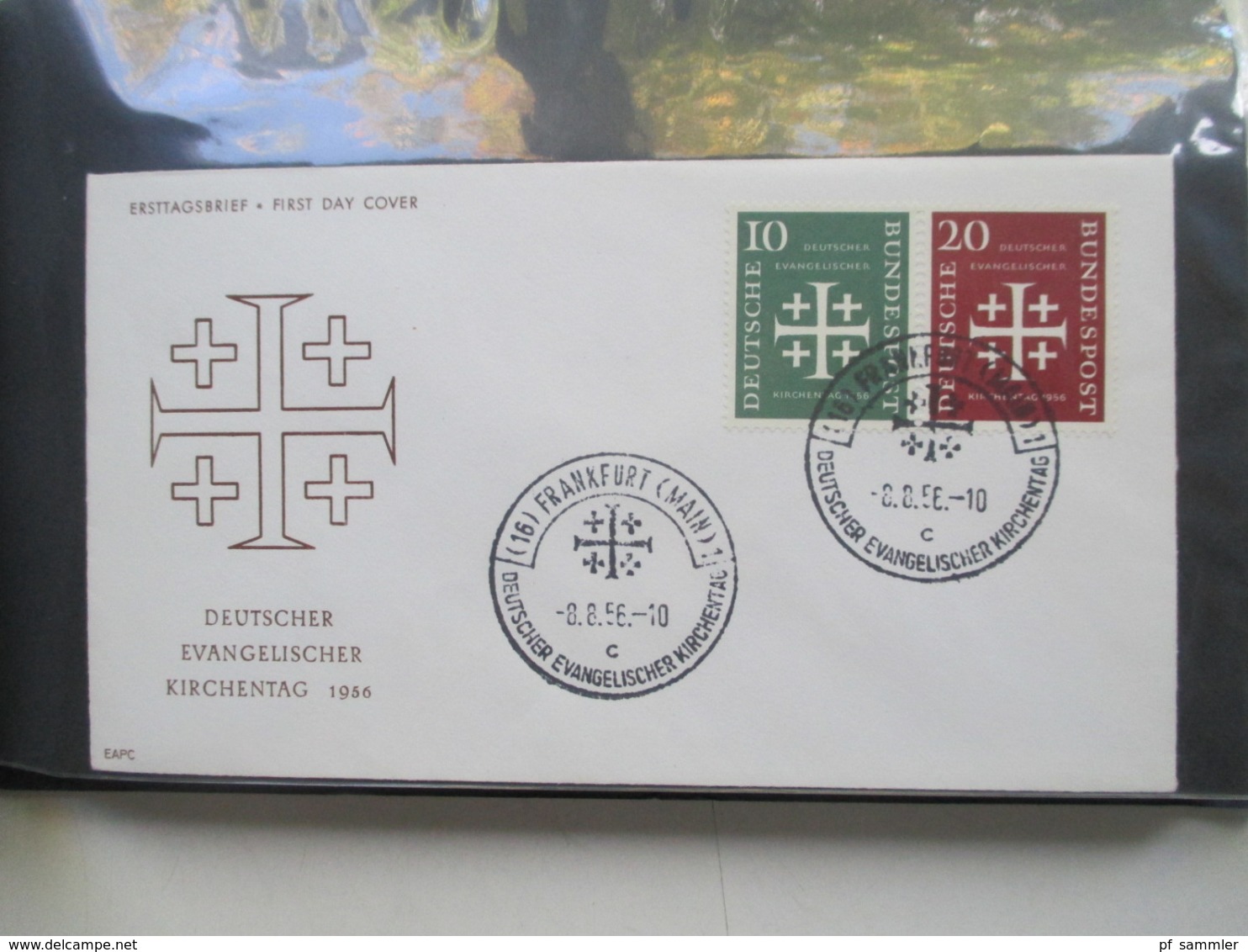 BRD 1956 - 1968 etliche FDC / Sonderbelege / Sondertumschläge in 2 Belegealben Katalogwert über 400€