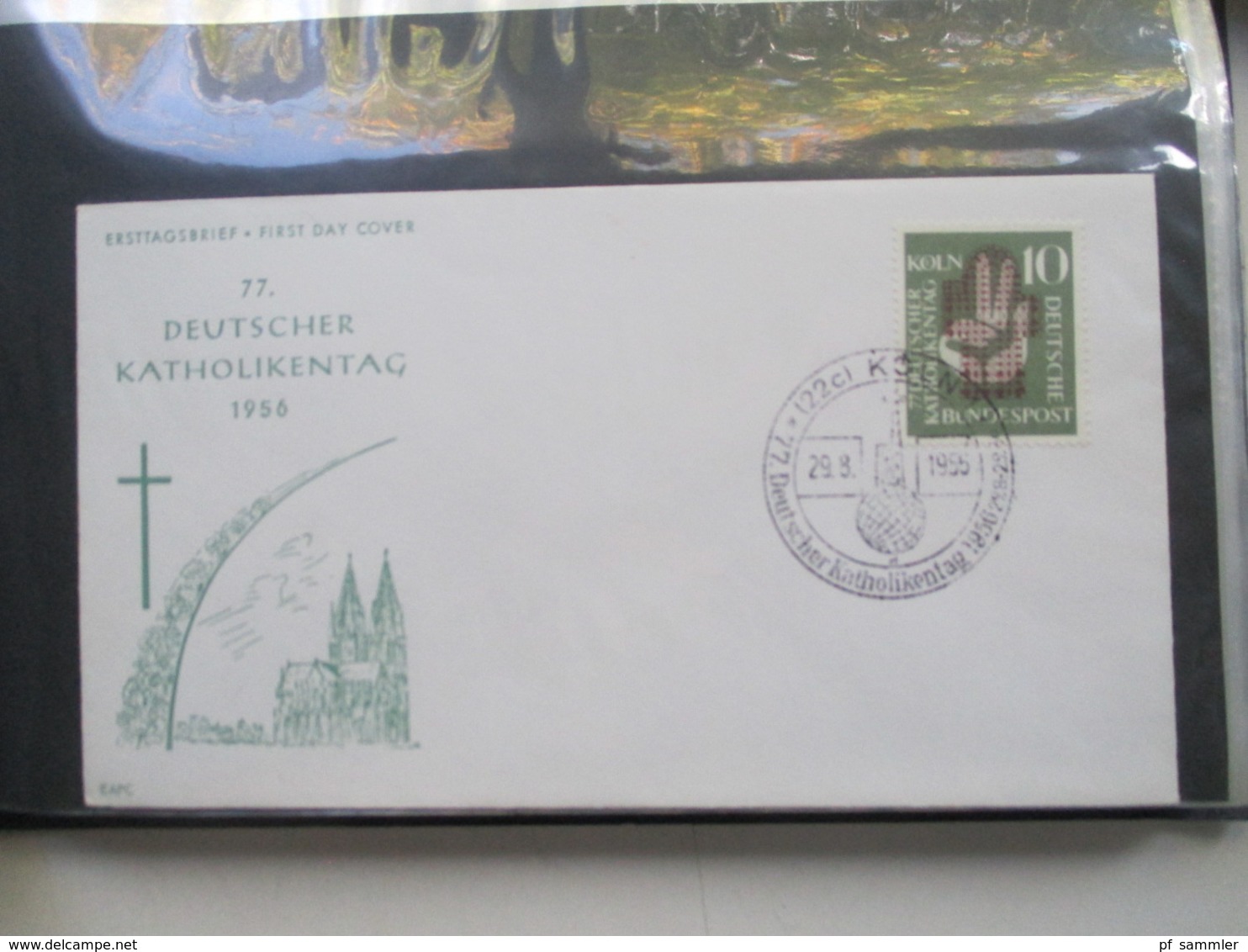 BRD 1956 - 1968 etliche FDC / Sonderbelege / Sondertumschläge in 2 Belegealben Katalogwert über 400€