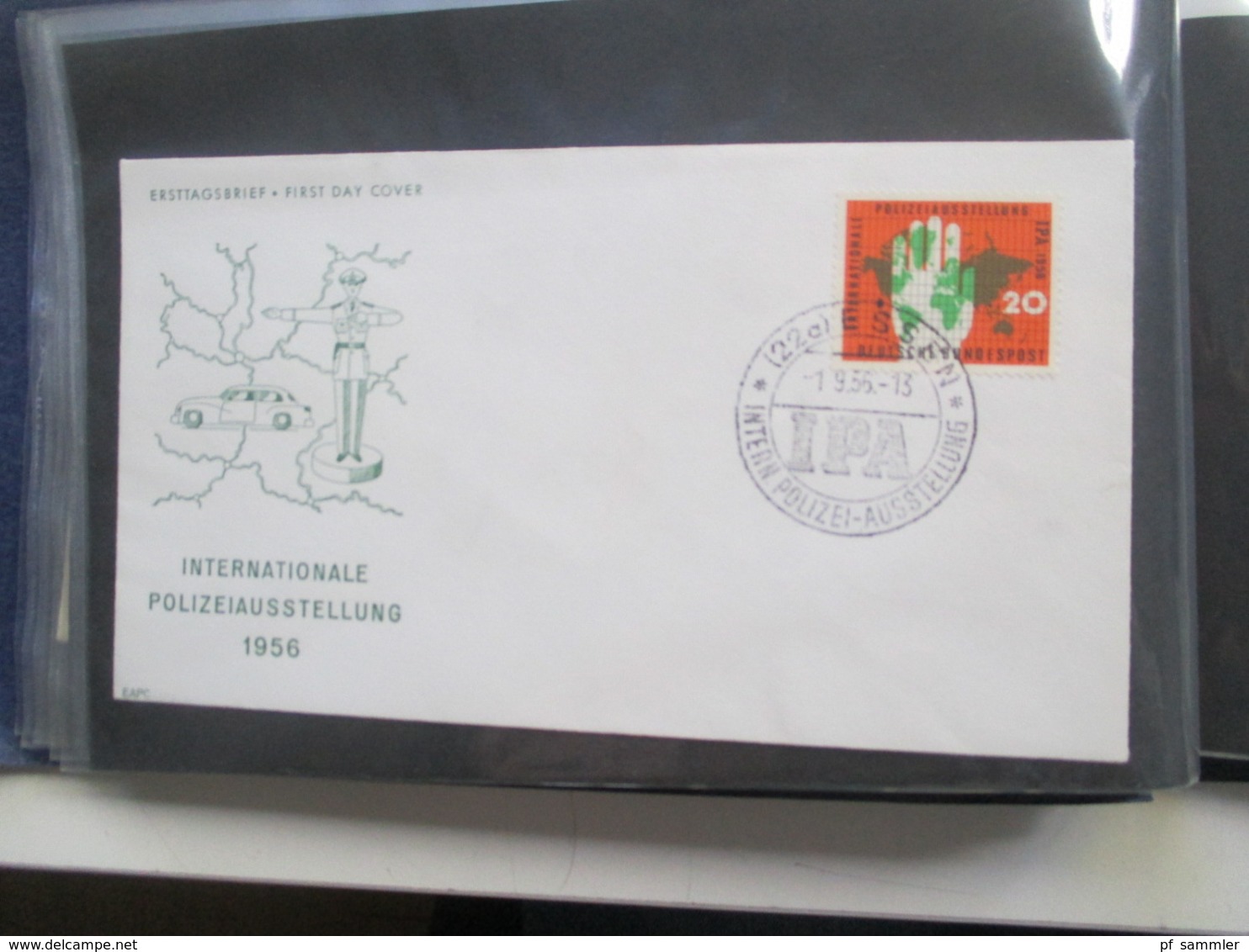 BRD 1956 - 1968 etliche FDC / Sonderbelege / Sondertumschläge in 2 Belegealben Katalogwert über 400€