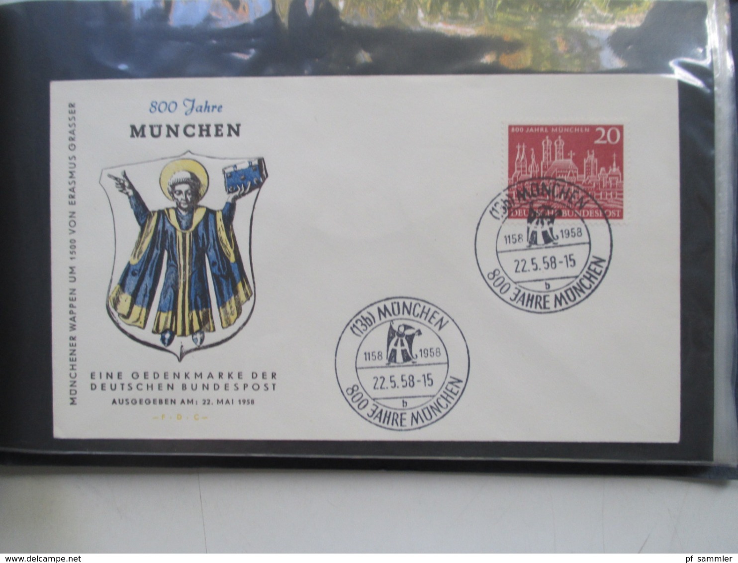 BRD 1956 - 1968 etliche FDC / Sonderbelege / Sondertumschläge in 2 Belegealben Katalogwert über 400€