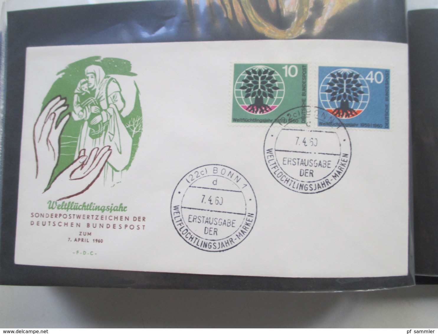 BRD 1956 - 1968 etliche FDC / Sonderbelege / Sondertumschläge in 2 Belegealben Katalogwert über 400€