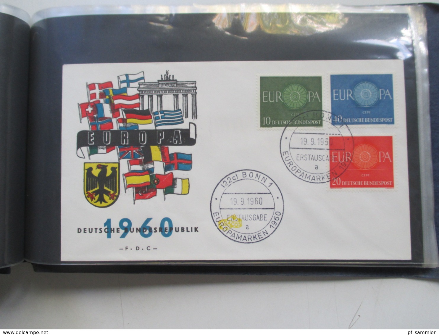 BRD 1956 - 1968 etliche FDC / Sonderbelege / Sondertumschläge in 2 Belegealben Katalogwert über 400€