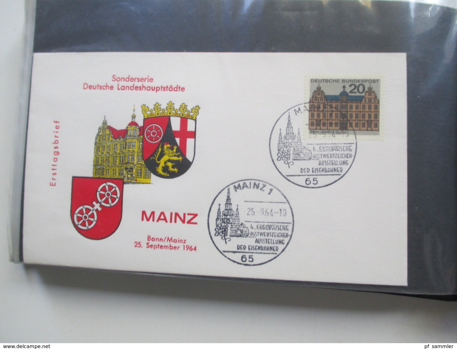 BRD 1956 - 1968 etliche FDC / Sonderbelege / Sondertumschläge in 2 Belegealben Katalogwert über 400€