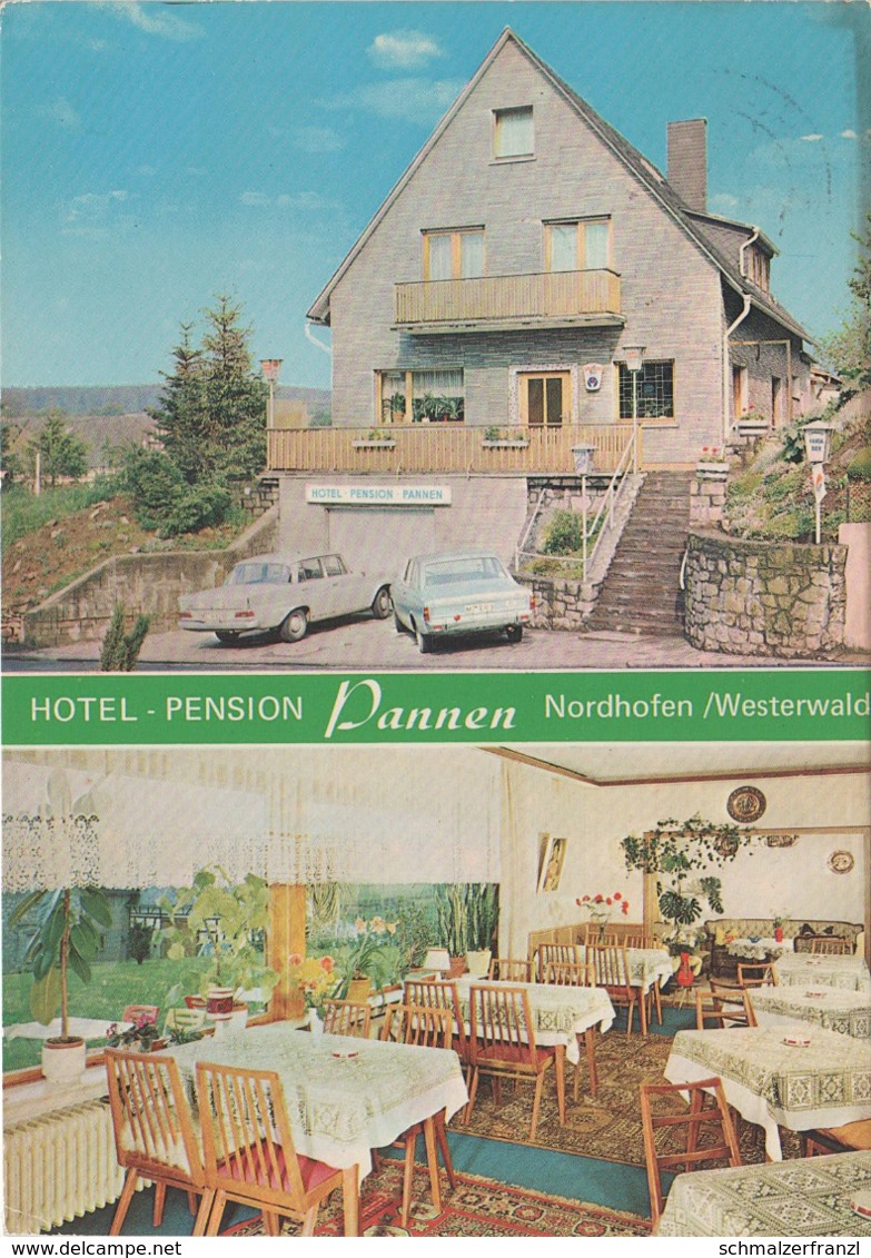 AK Nordhofen Westerwald Hotel Pension Pannen Mogendorf Helferskirchen Vielbach Selters Dierdorf Ransbach Baumbach Wirges - Dierdorf