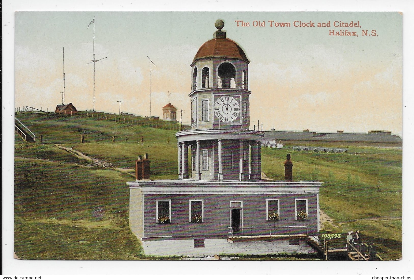 The Old Town Clock And Citadel, Halifax, N.S. - Halifax