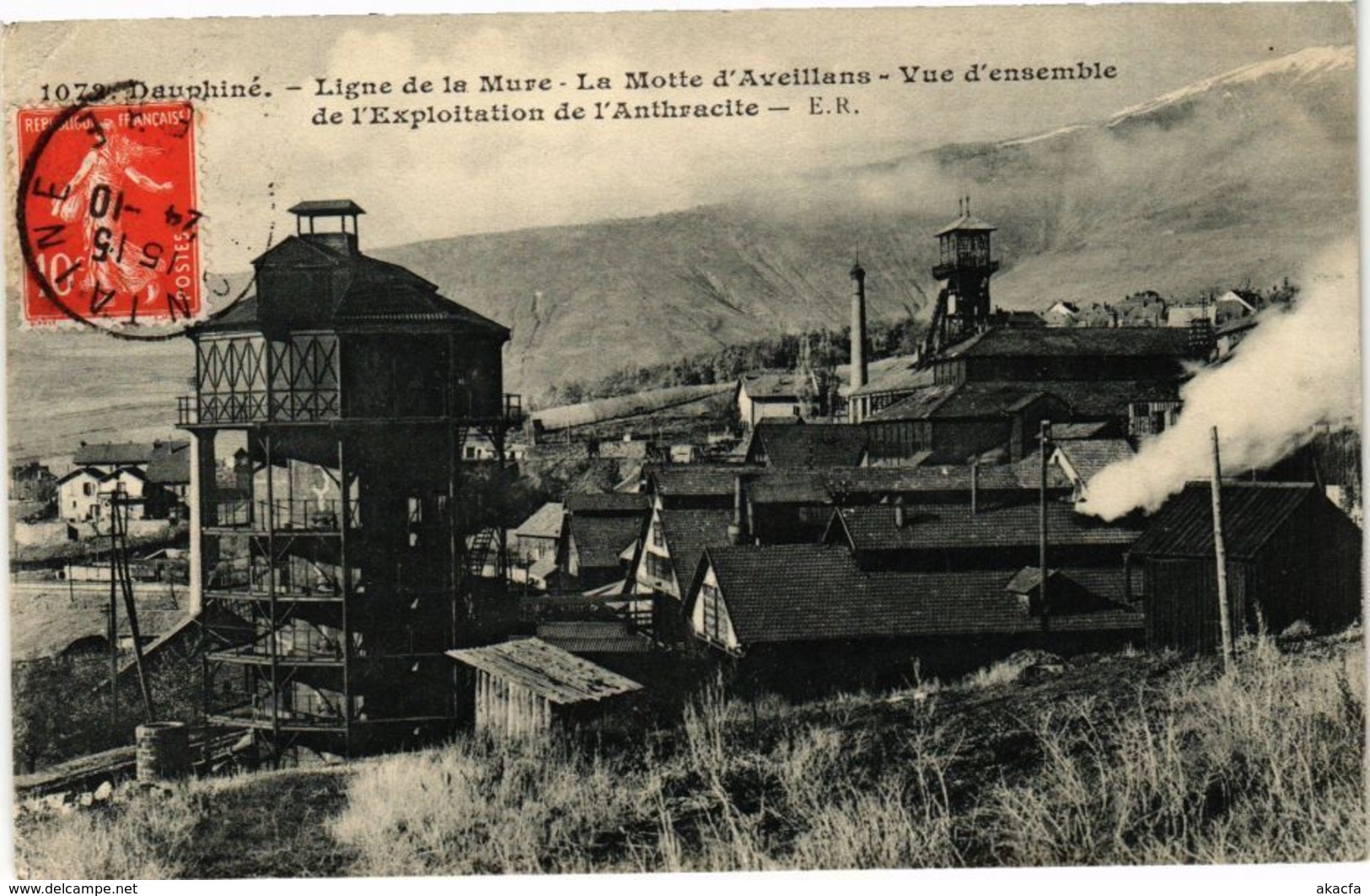 CPA Dauphiné Ligne De LA MURE La Motte D'Aveillans Vue D'ensemble (296319) - Motte-d'Aveillans