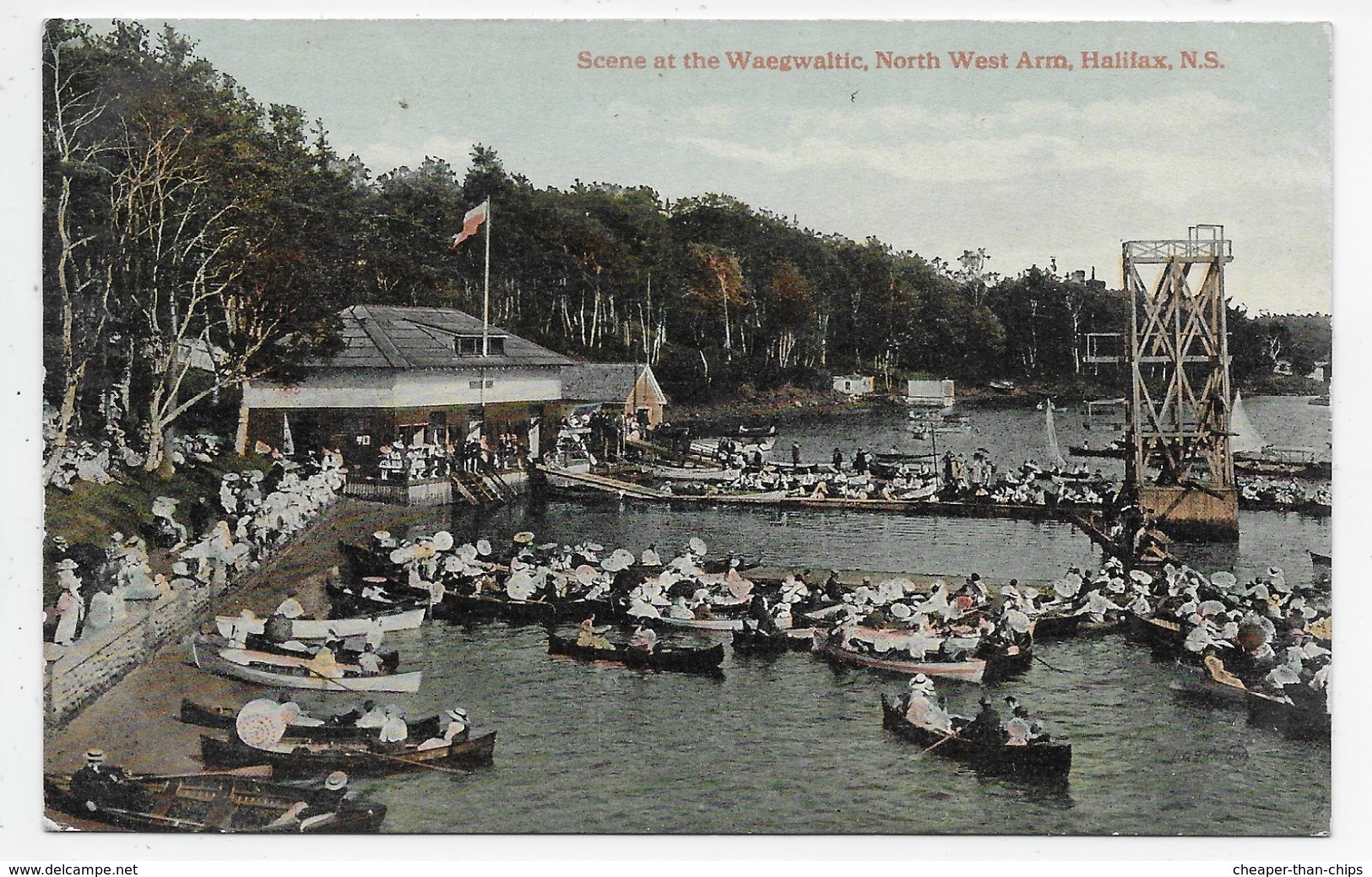 Scene At The Waegwaltic, North West Arm, Halifax, N.S. - Halifax