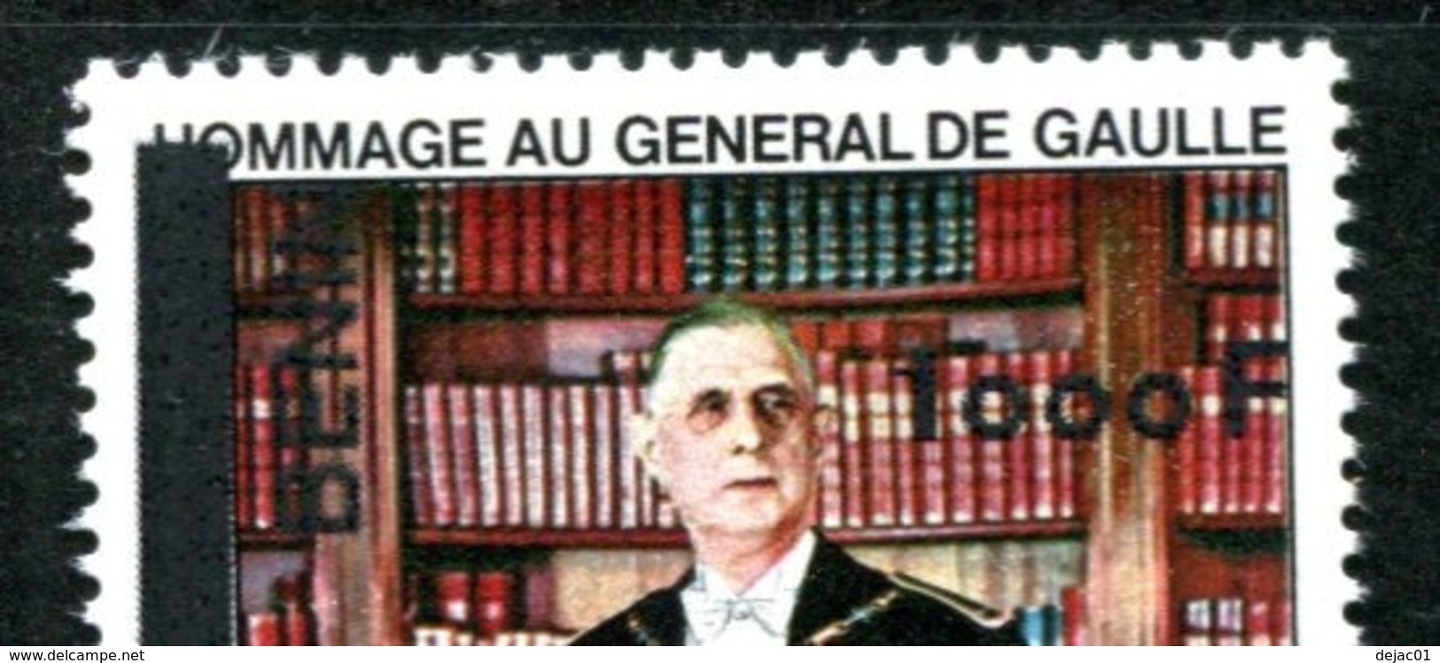 Thème Général De Gaulle - Dahomey PA 66 Surcharge BENIN Et 1000 F  - Neuf XXX - T 902 - De Gaulle (General)