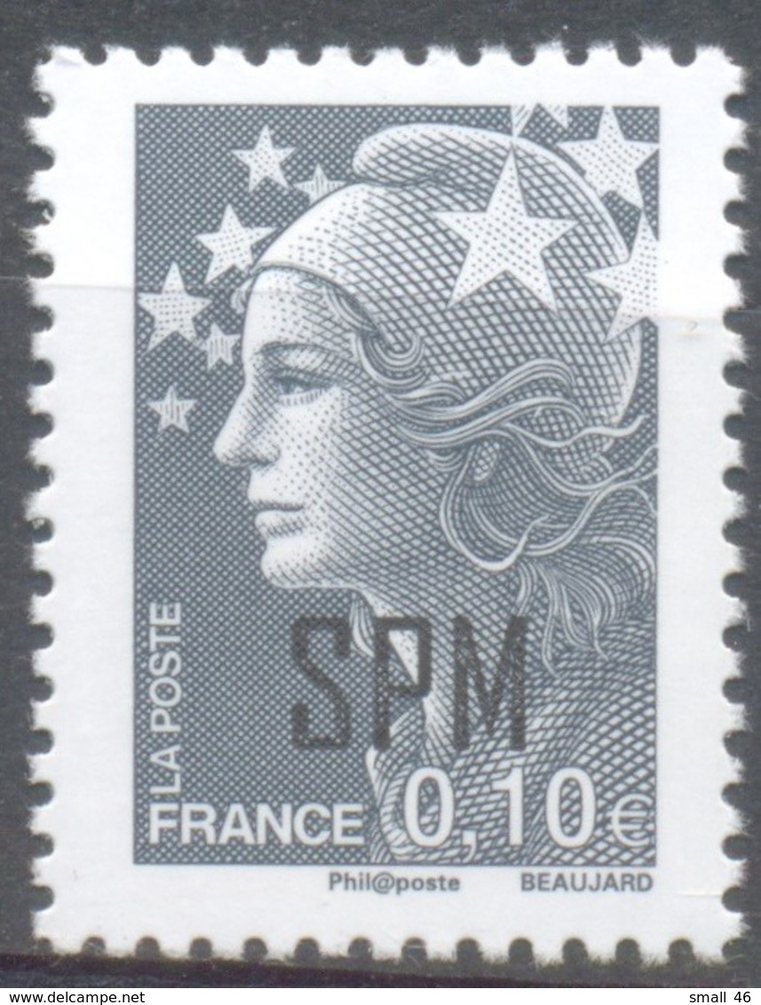 Marianne De Beaujard 2008 - SPM - Unused Stamps