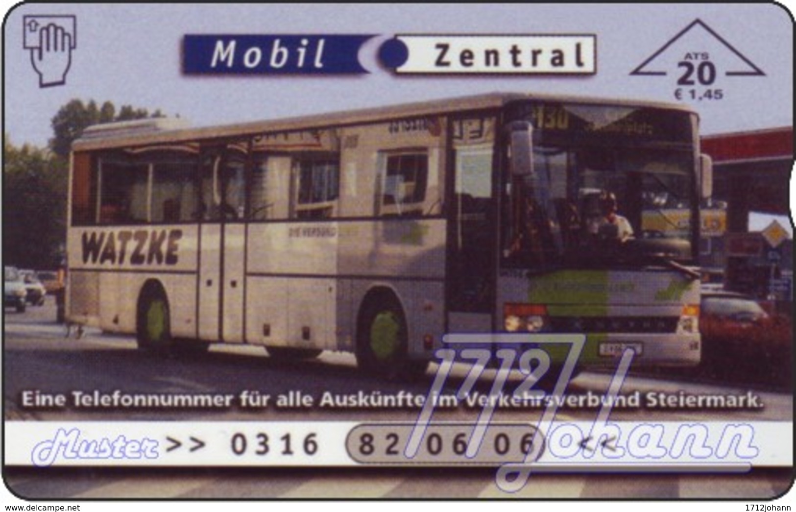 AUSTRIA Private: *Verbundlinie 2 - Bus* - SAMPLE [ANK F564] - Oesterreich