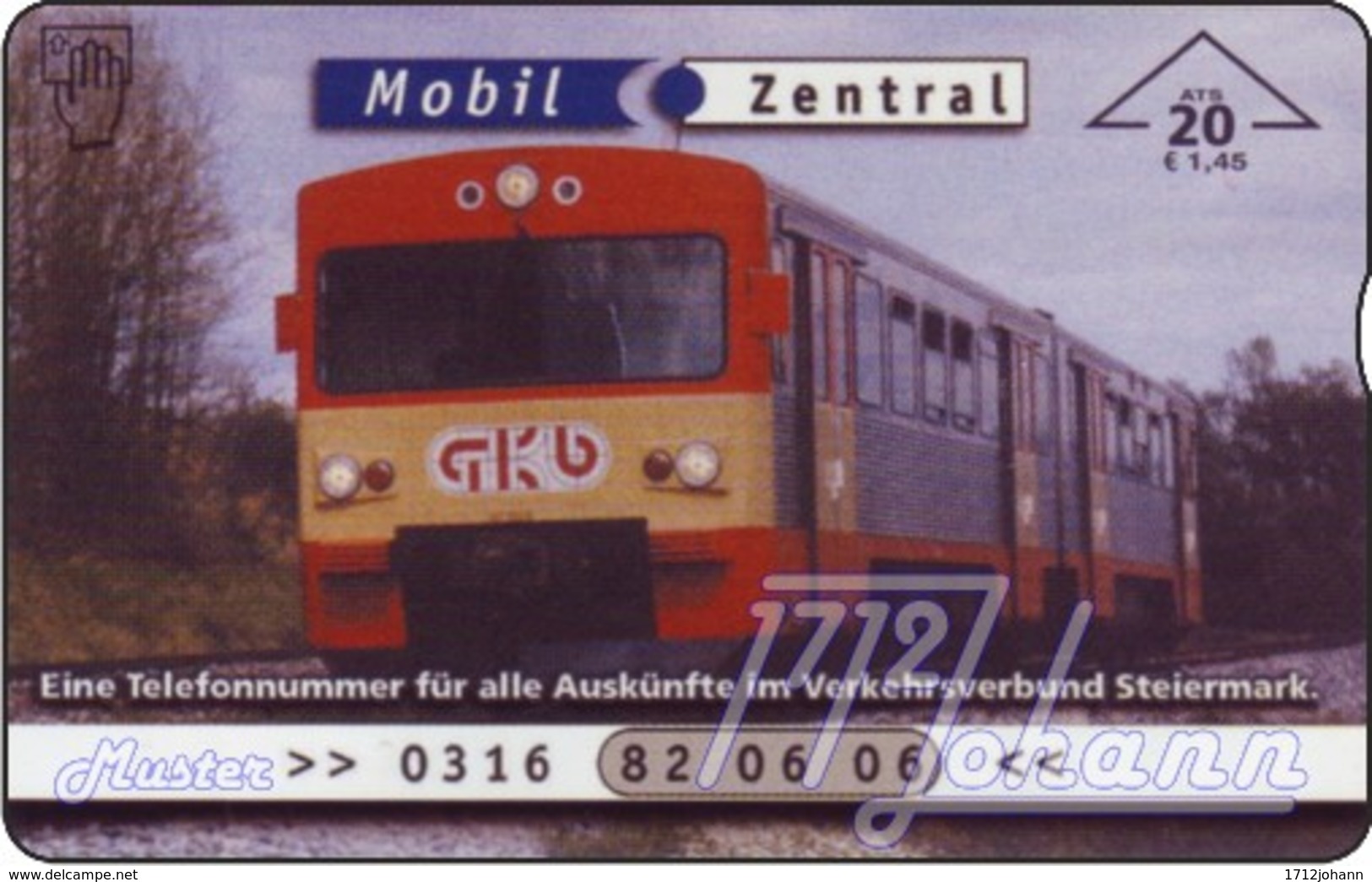 AUSTRIA Private: *Verbundlinie 3 - Bahn* - SAMPLE [ANK F565] - Oesterreich