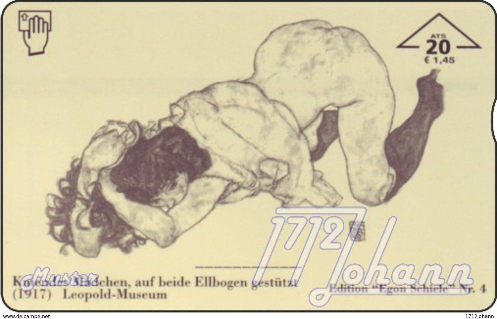 AUSTRIA Private: *Egon Schiele 4* - SAMPLE [ANK F568] - Oesterreich