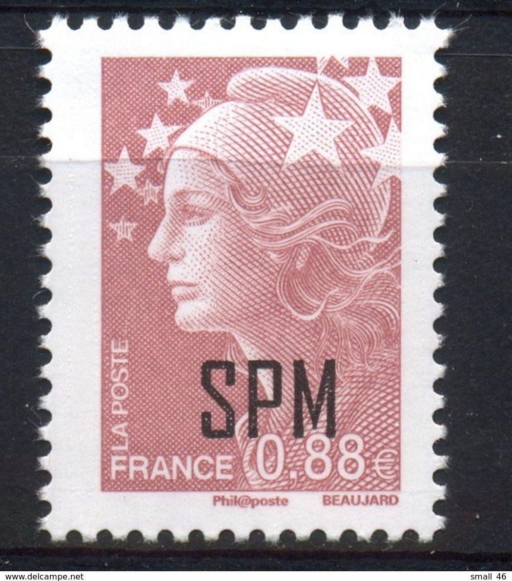 Marianne De Beaujard 2009 - SPM - Unused Stamps