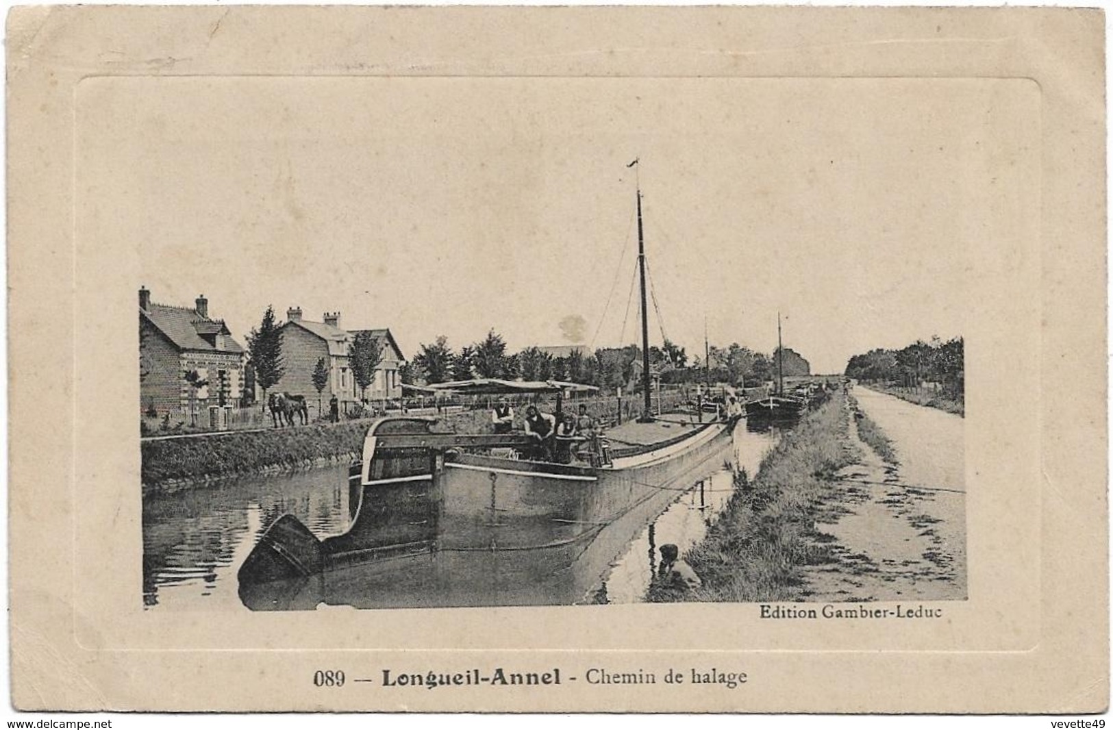 Longueil-Annel : Chemin De Halage - Longueil Annel