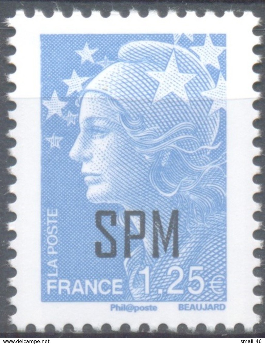 Marianne De Beaujard 2009 - SPM - Unused Stamps