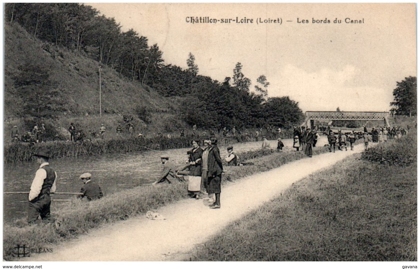 45 CHATILLON-sur-LOIRE - Les Bords Du Canal - Chatillon Sur Loire