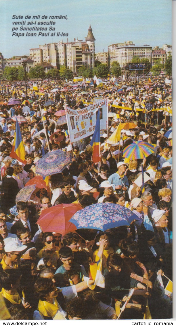 Romania Rumanien Roumanie - Pope John Paul II In Romania - Book - 1999 - 25 Pages - Ontwikkeling