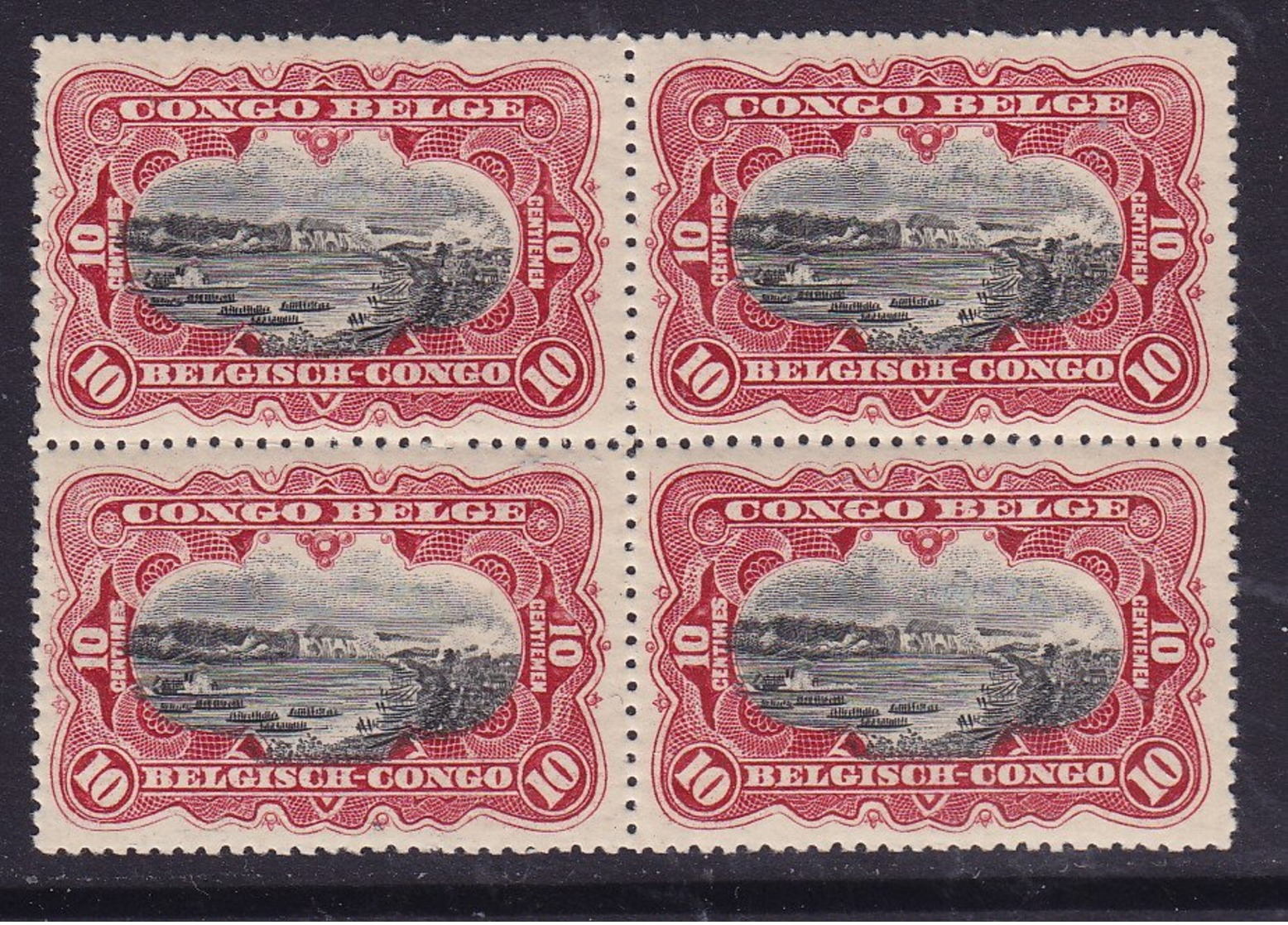 Belg.Kongo-Congo Belge (xx)  Nr 55 -blok 4 Zg- Bloc 4 Timbres -        Postfris- Neuf - MNH - Oblitérés