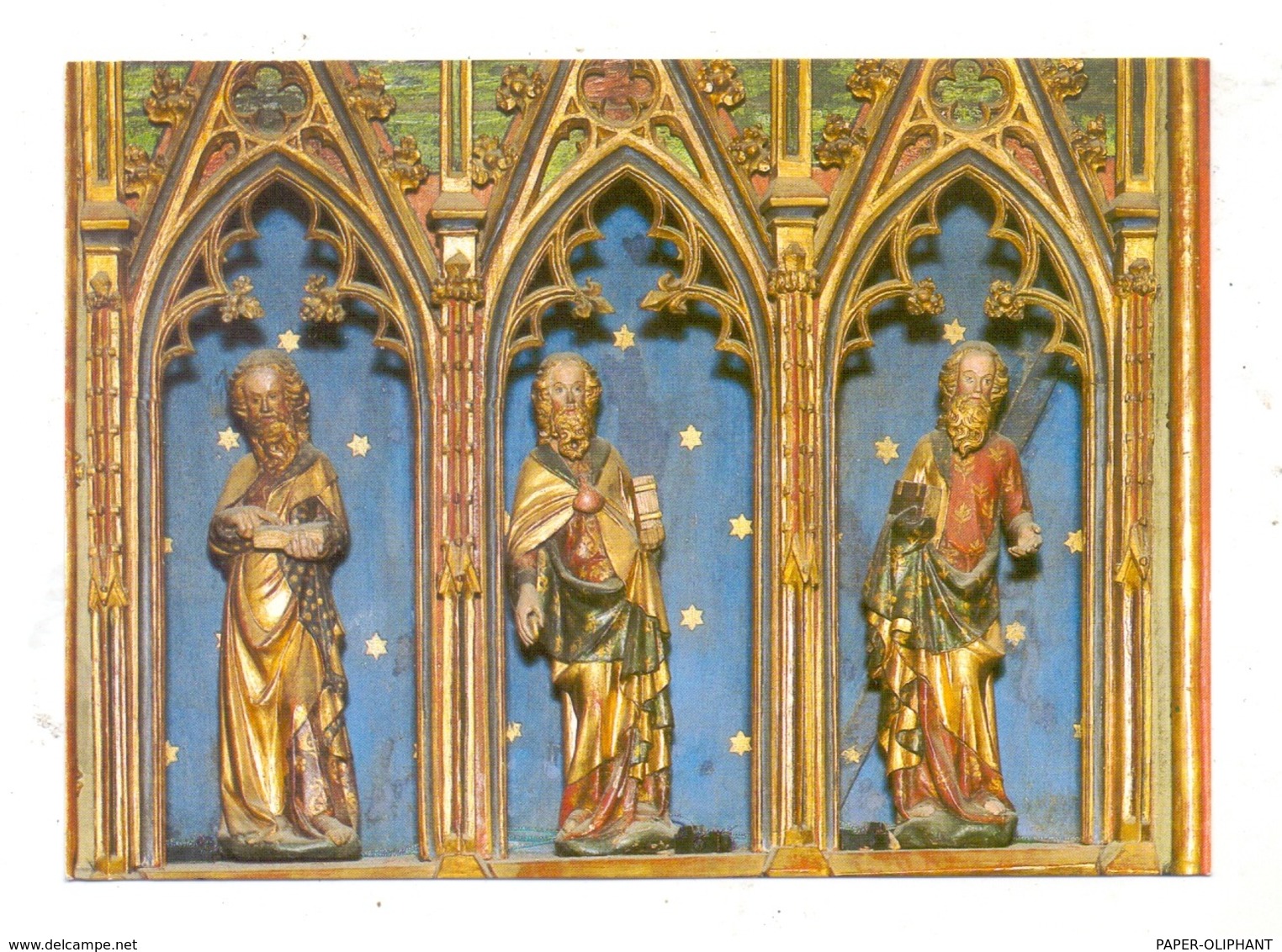 5238 HACHENBURG - MARIENSTATT, Zisterzienser Abtei, Ursula-Schrein, Apostelfiguren - Hachenburg