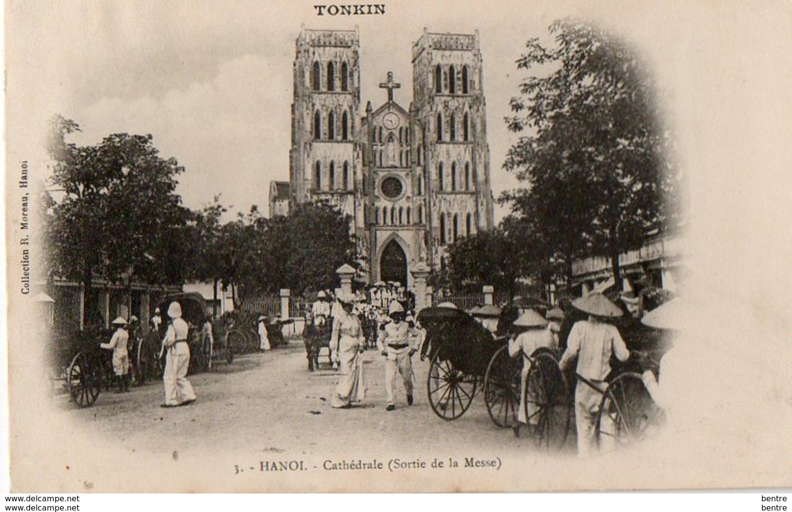 TONKIN - Hanoï - Cathédrale (sortie De La Messe) - Viêt-Nam