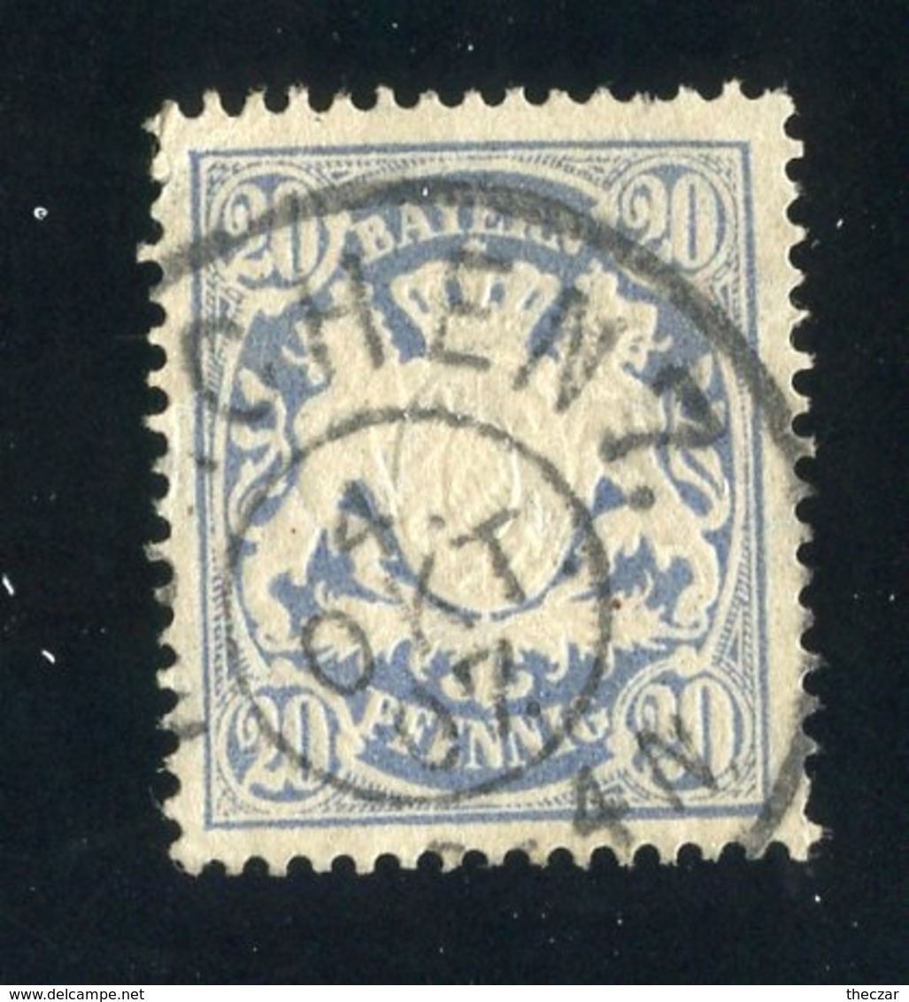 GS 1394 Bavaria 1888 Mi.#57 (o)  (cat. 1.60€) - Sonstige & Ohne Zuordnung