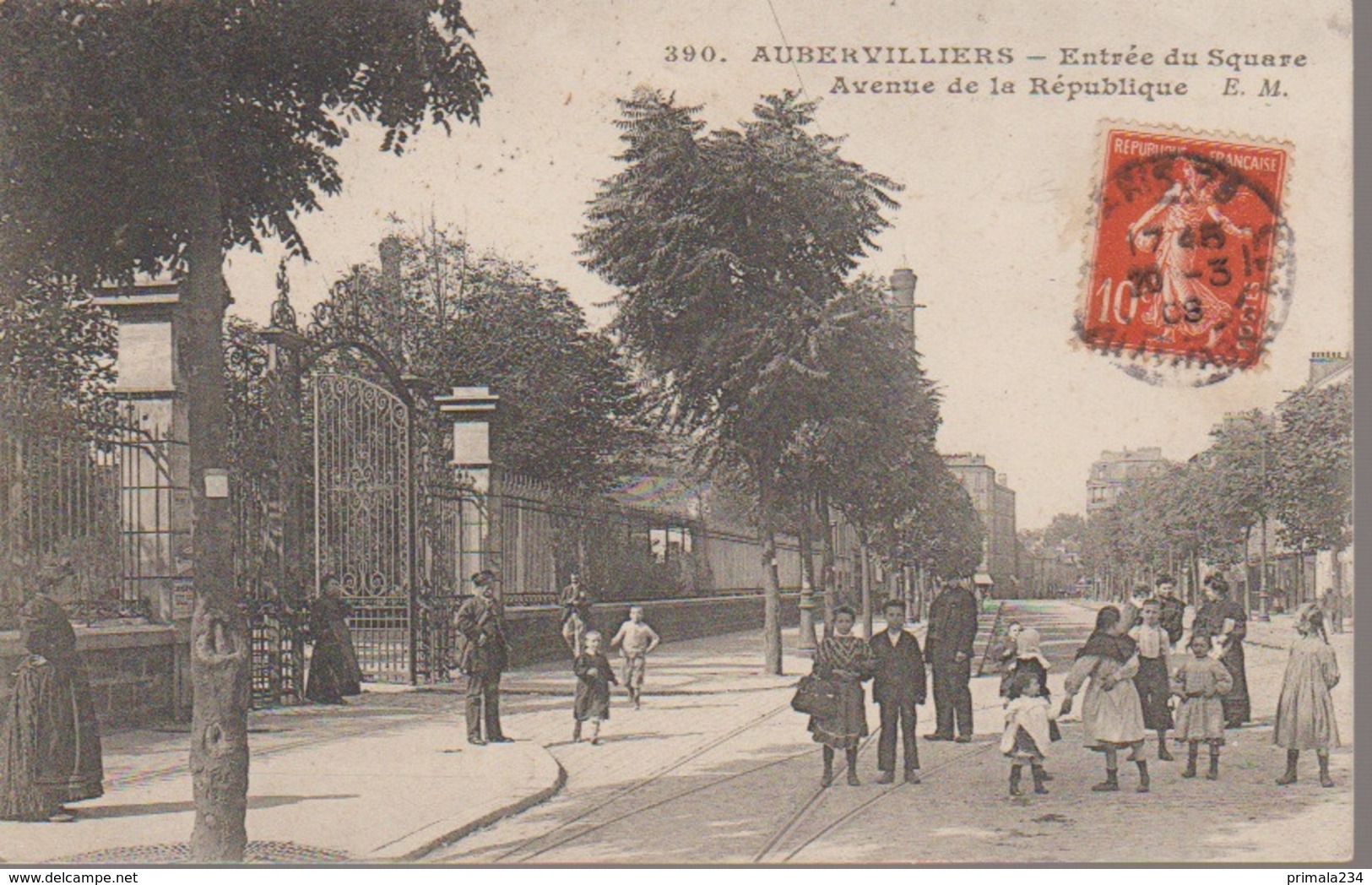 AUBERVILLIERS - AVENUE DE LA REPUBLIQUE - Aubervilliers