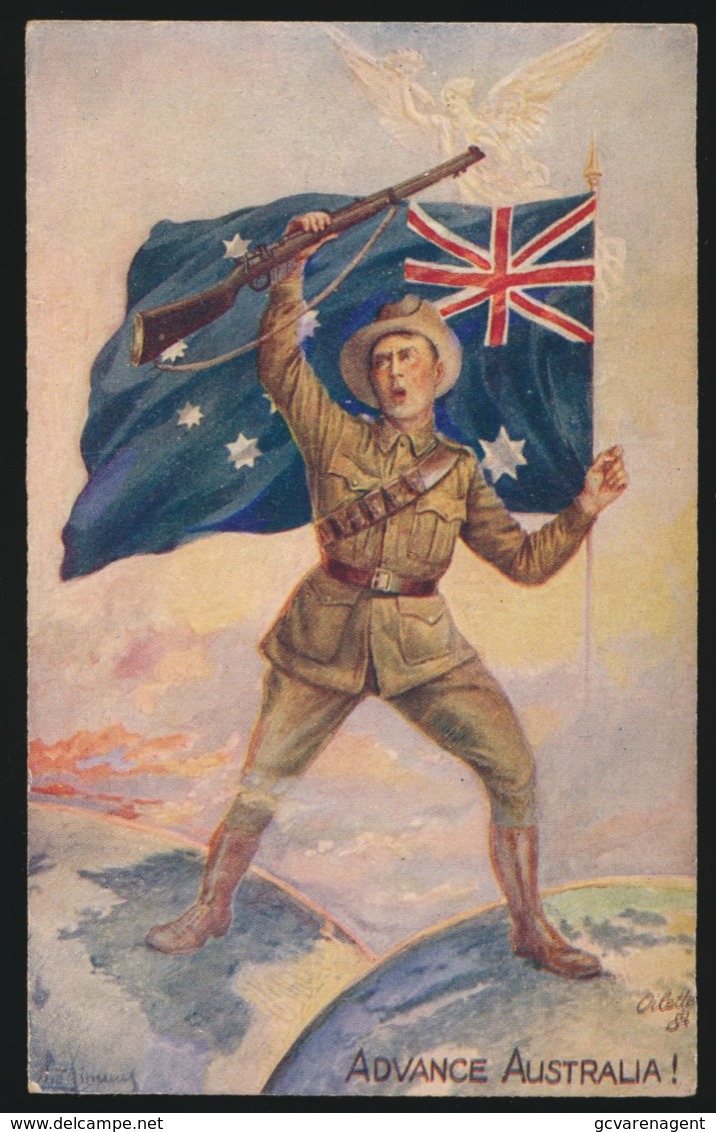 ADVANCE AUSTRALIA - Guerre 1914-18