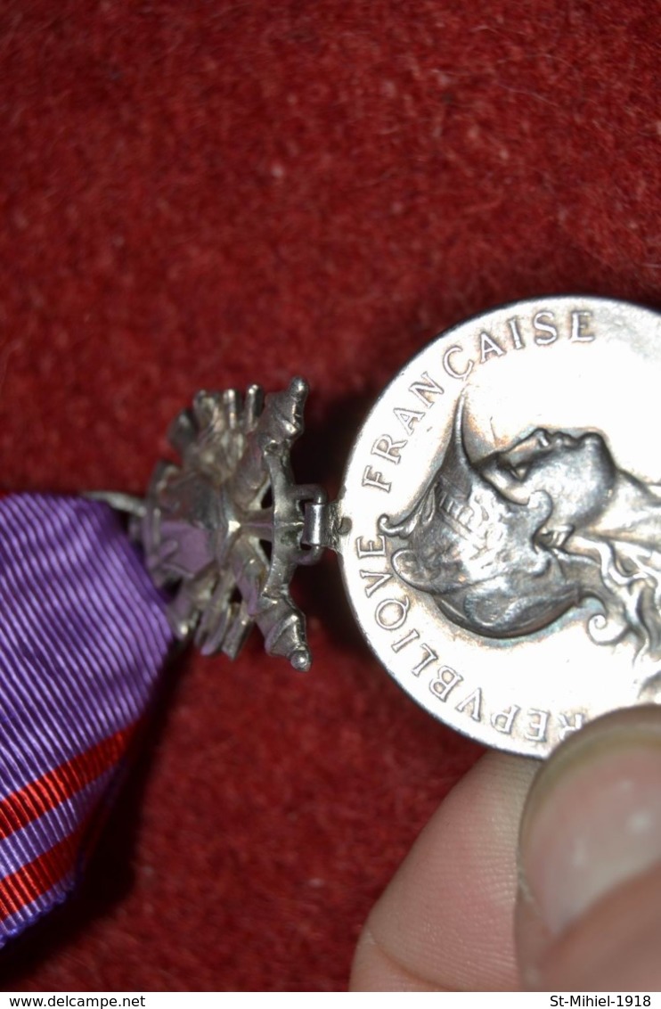 Mérite Nationale Préparation Militaire Attribuée En Argent - France