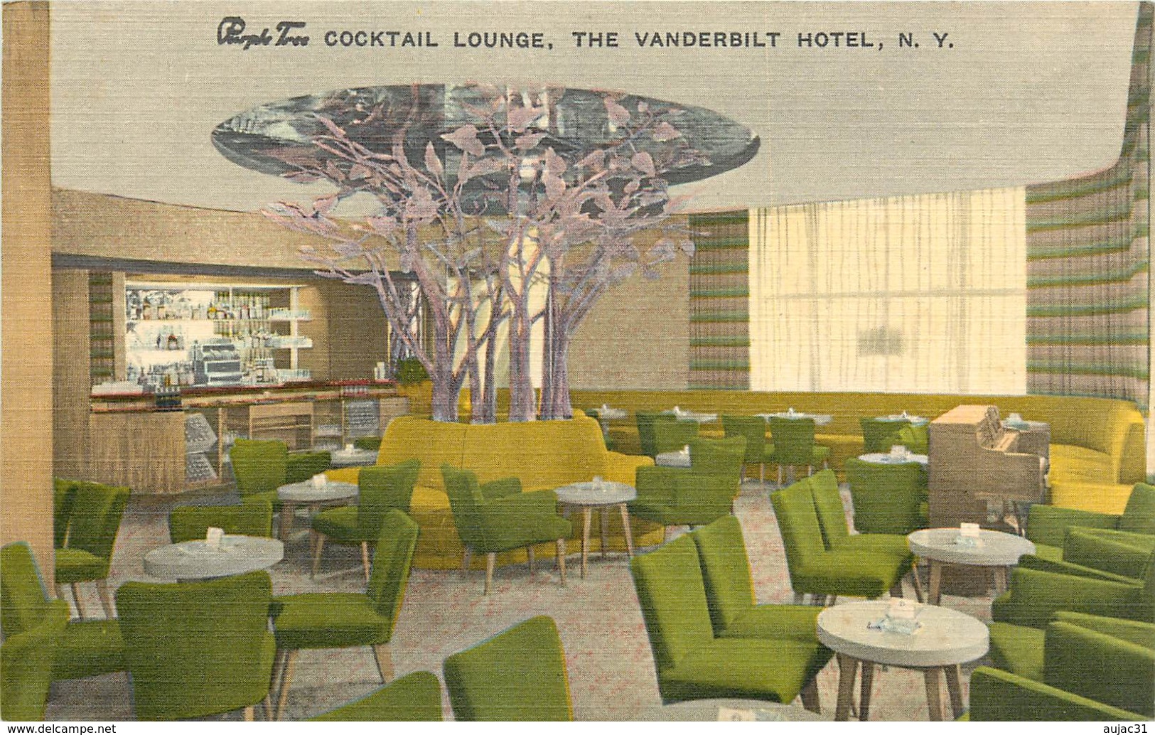 Etats-Unis - New York City - Cocktail Lounge - The Vanderbilt Hotel - Bon état - Wirtschaften, Hotels & Restaurants